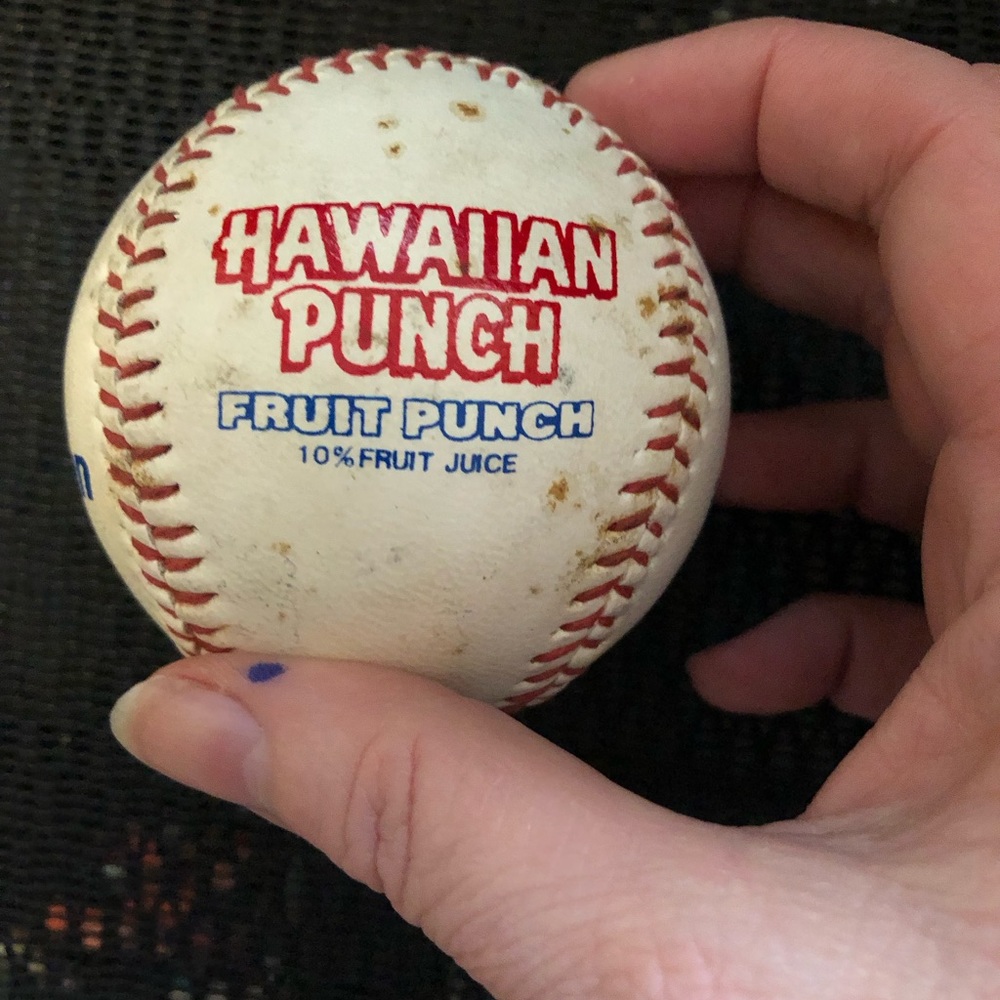 Rare! Promotional Hawaiian Punch Baden Baseball- 629 $40 or $35 w/offer